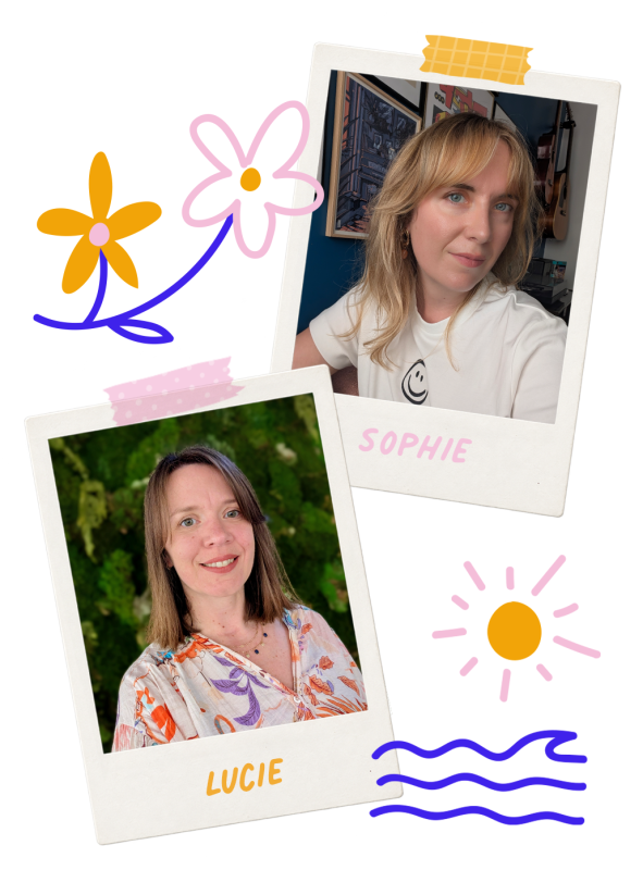 Fondatrices Atelier Farouche, Lucie et Sophie