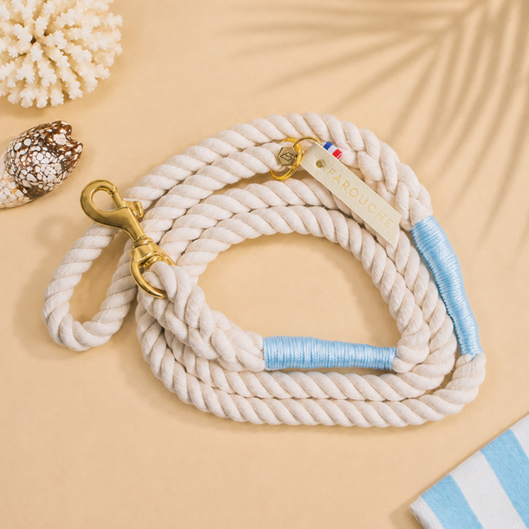 Laisse pour chien Jack "Corde Coton" 1 Laisse pour chien Jack "Corde Coton"