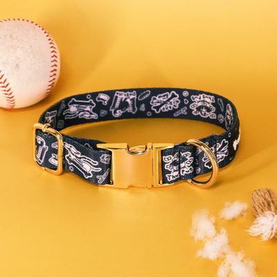 Collier pour chien motif urbain rebelle — Tyler — Atelier Farouche