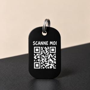 Alternative view of Médaille connectée "Farouche ID" XL